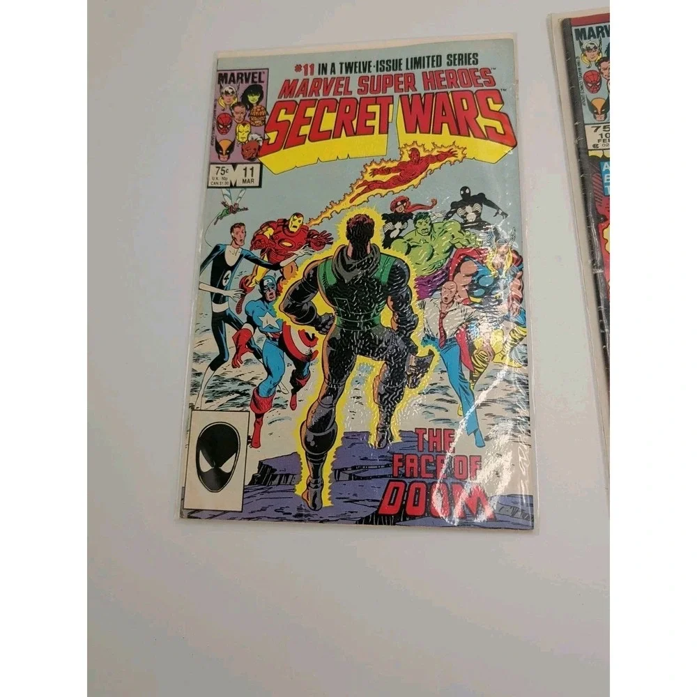 Marvel Super-Heroes Secret Wars #10 #11 (Marvel Comics Feb Mar 1985)